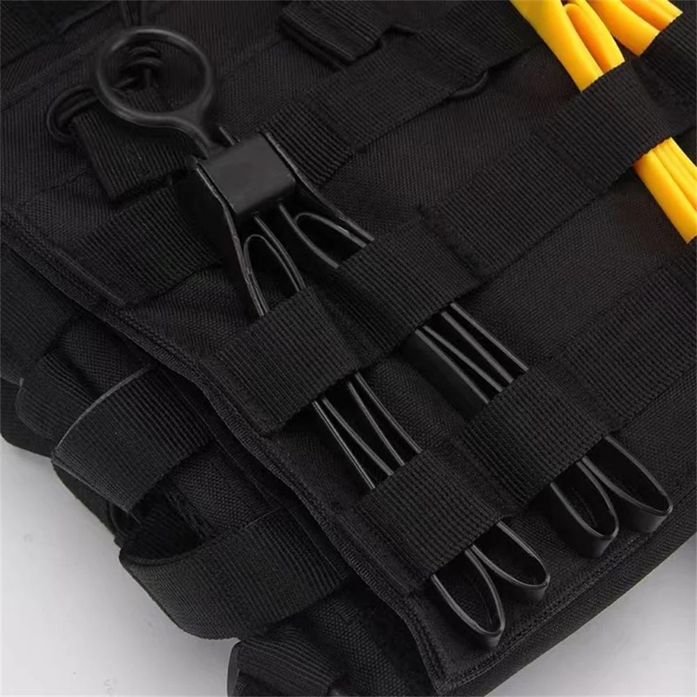 Tactical Plastic Cable Tie Band Handcuffs Sport Decorative Strap Sport Gear Disposable Cable Tie Yellow Military Gear