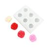 Food Grade Silicone Rose Mold For Chocolate Soap Candle Making Crafting Reusable Decoration Tool Baking Mould
