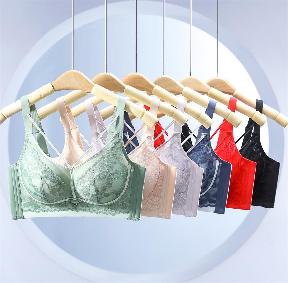 Factory autumn and winter new products, comfortable adjustment bra, double breasts, sexy lace bra