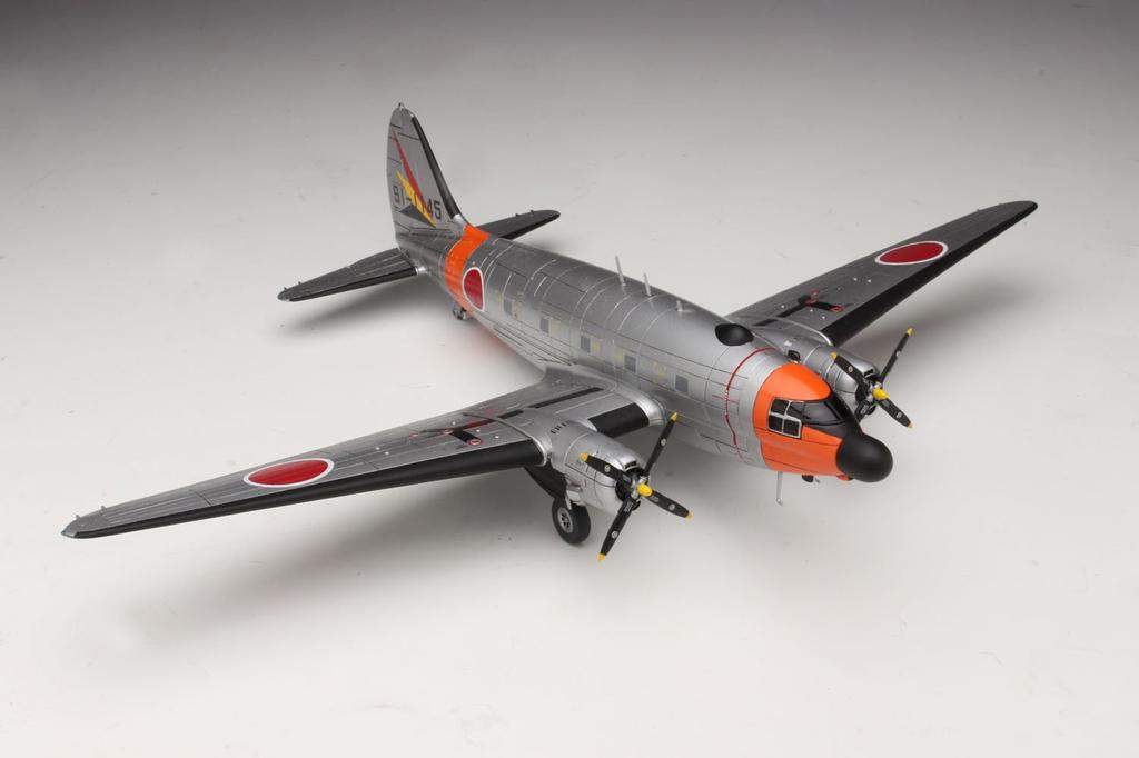 PLATZ Air Force Plastic Model 1/144 Self-Defense C-46ECM