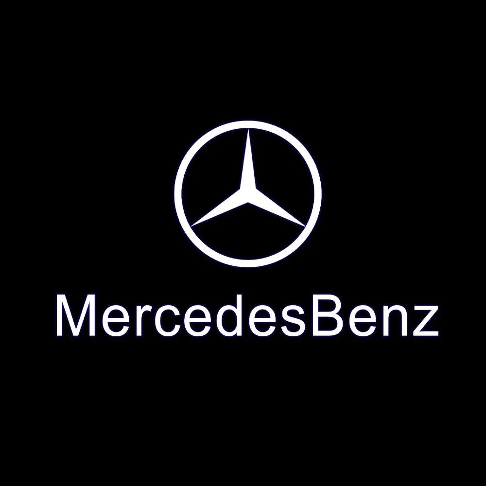 

C200 E200 New 2025 For Mercedes Benz Car Door Original Welcome Lights LED Projector Lamps HD Courtesy Light For Mercedes-Benz E