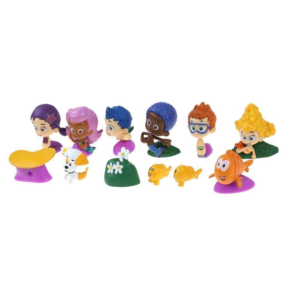 Guppies 12 Figure Set Pvc Toy With Premium Quality And Timeless Design**