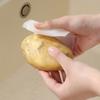 Cleaning Scraper Food-Grade Silicone Scratch-Free Three-Sided Design Raised Point Scraper Blade Kitchen Bathroom Cleaning Tool