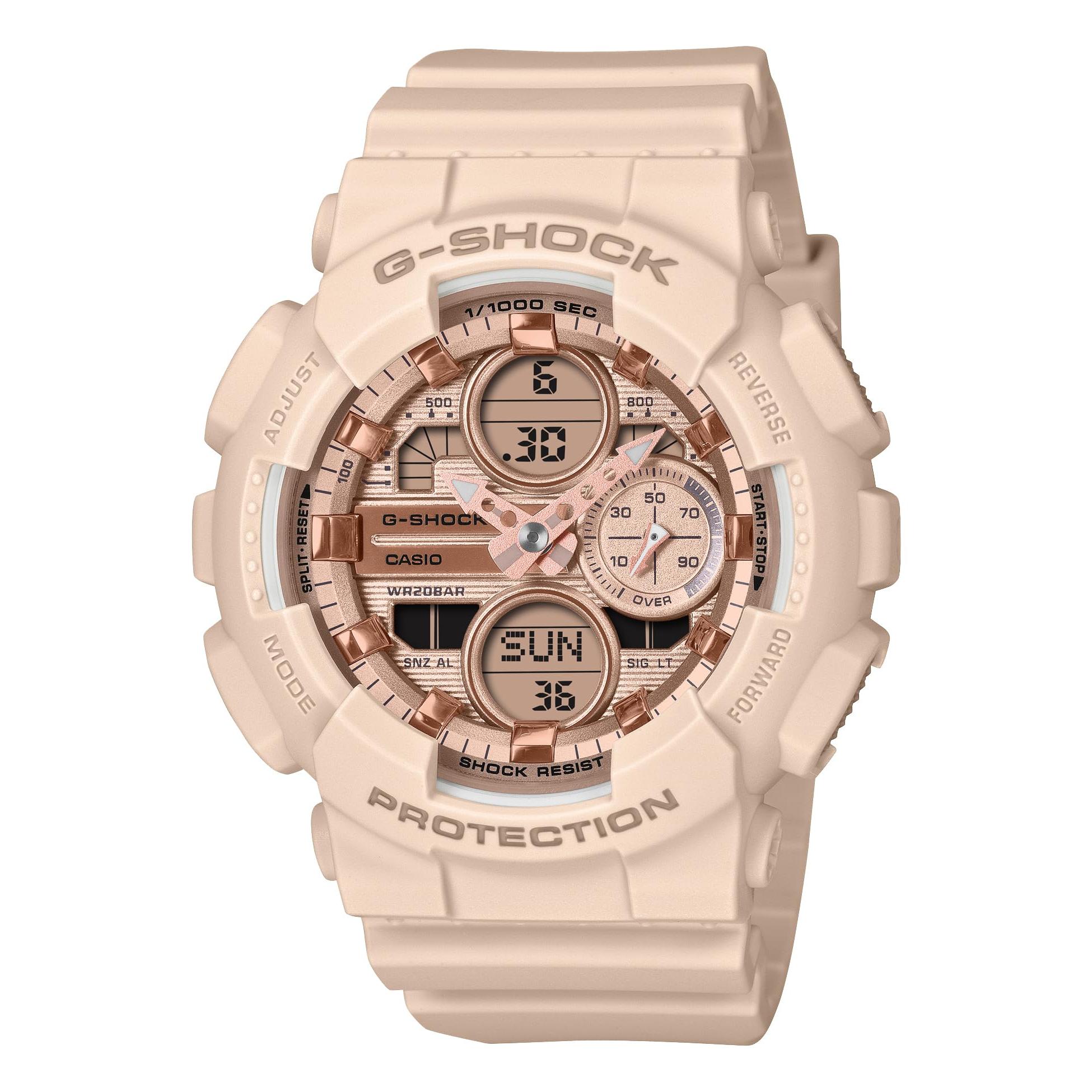 [Casio] G-Shock Women s Watch GMA-S140PG-4AJF Pink Eco-Friendly Material Japan Genuine