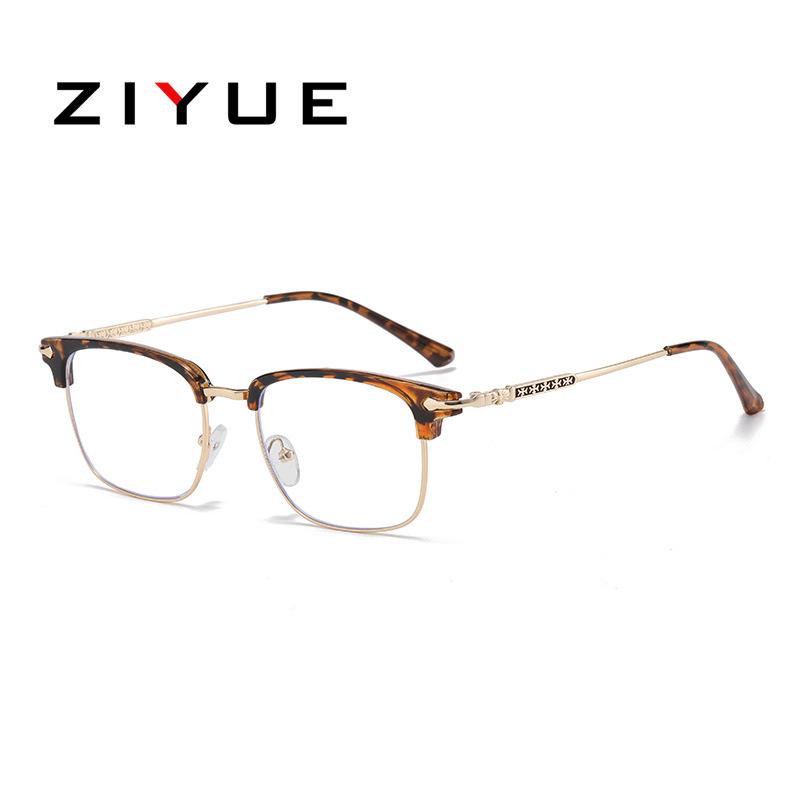 2025 Vintage TR90 Metal Anti-Blue Light Eyeglass Frames - Compatible with Prescription or Non-Prescription Lenses