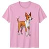 Basenji Dog TShirt Basenji Lover Dog Art Birthday Gift For Him And Her