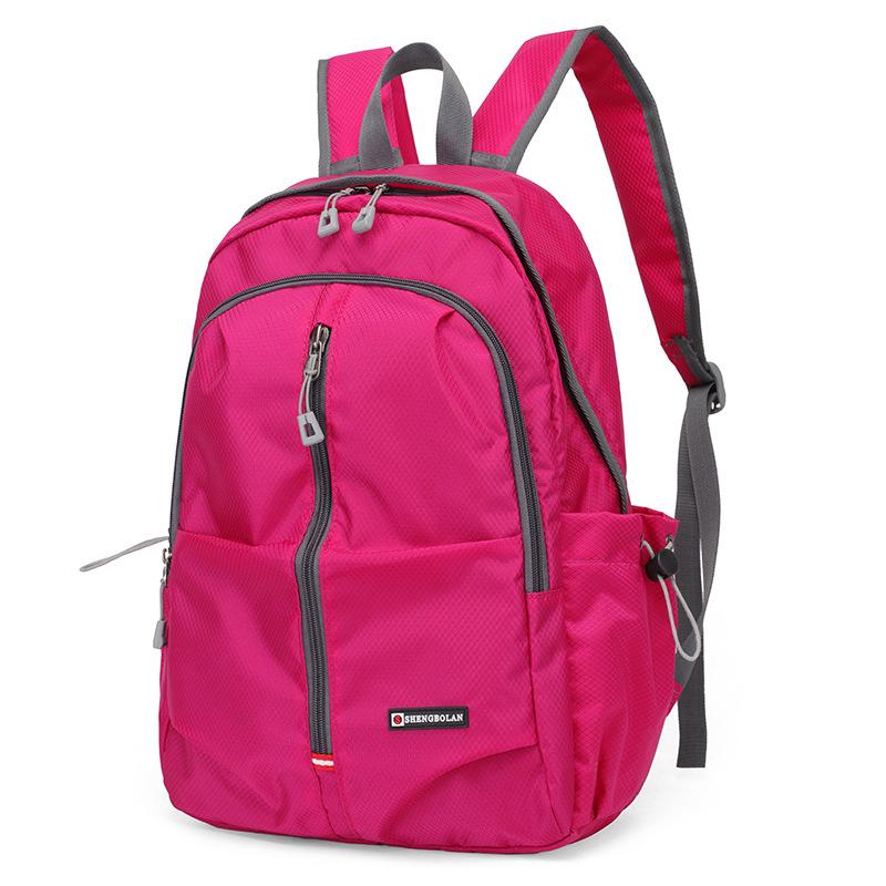 

Легкий спортивный рюкзак для отдыха на природе, большая вместительная складная дорожная сумка, водонепроницаемый спортивный рюкзак для велоспорта, рюкзак для спортзала