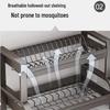 Multi-functional Countertop Aluminum Alloy Dish Drying Rack