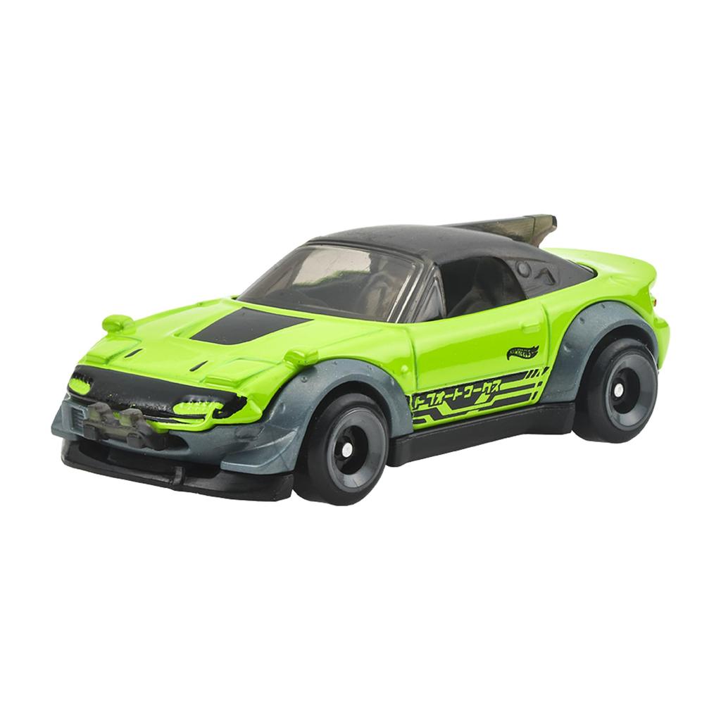 Hot Wheels Mazda MX-5 Miata Ride-On Toy Mini Car JFN42 Green For 3 Years Old and Up
