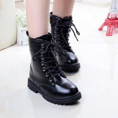 Children's Boots, Girls' Short Boots, Spring and Autumn, Korean Version of The British Martin Boots