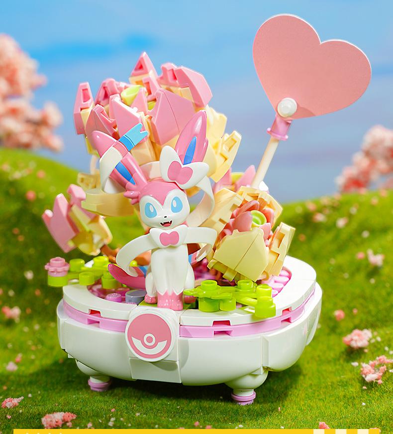 High-Quality Keeppley High-Quality Building High-Quality Blocks High-Quality Pokemon Play sets High-Quality Pikachu High-Quality Sylveon