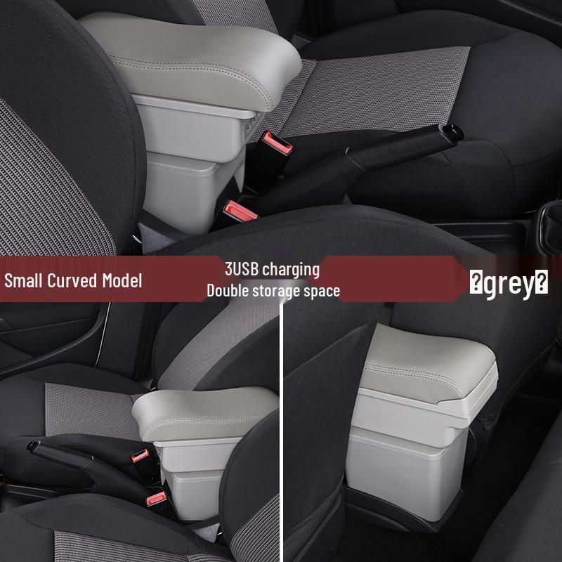 Fits 2014-20 Honda Fit: Third Gen Sporty GK5 Center Armrest Box