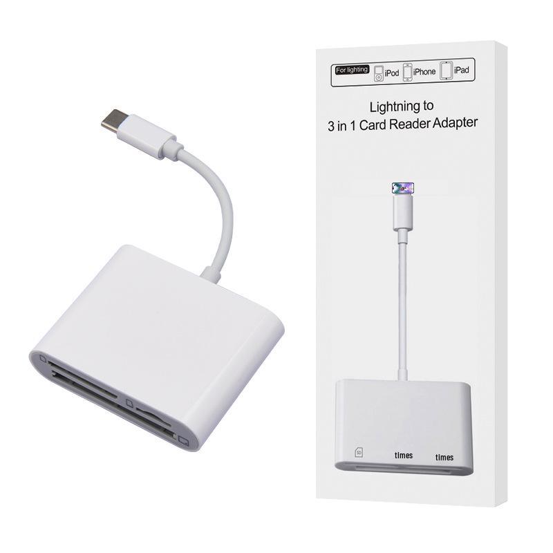 Apple Mobile Card Reader: Multi-Function Adapter for CF, SD, and TF Cards