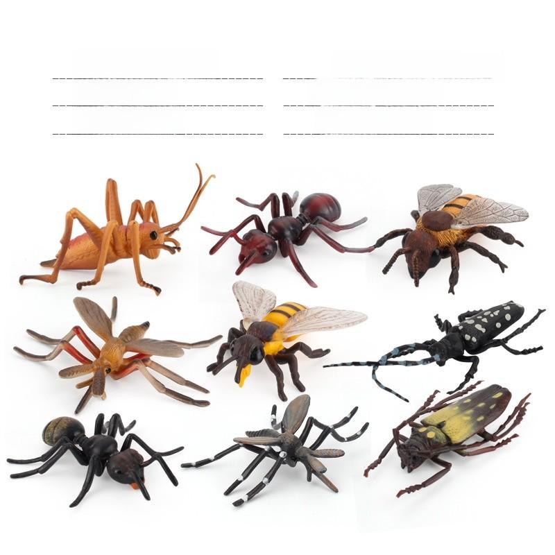 Insect Collectors Set With Pvc Wasps Ants Crickets Realistic Animal Models For Science Projects And Gifts