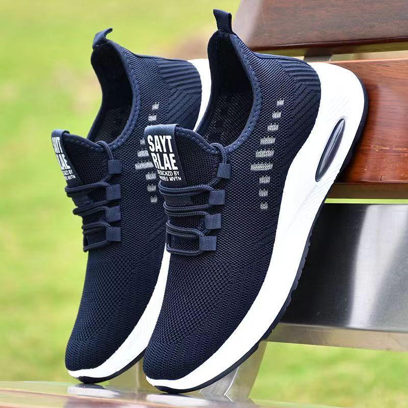 Men's shoes summer new breathable mesh shoes lightweight running shoes versatile casual sports shoes
