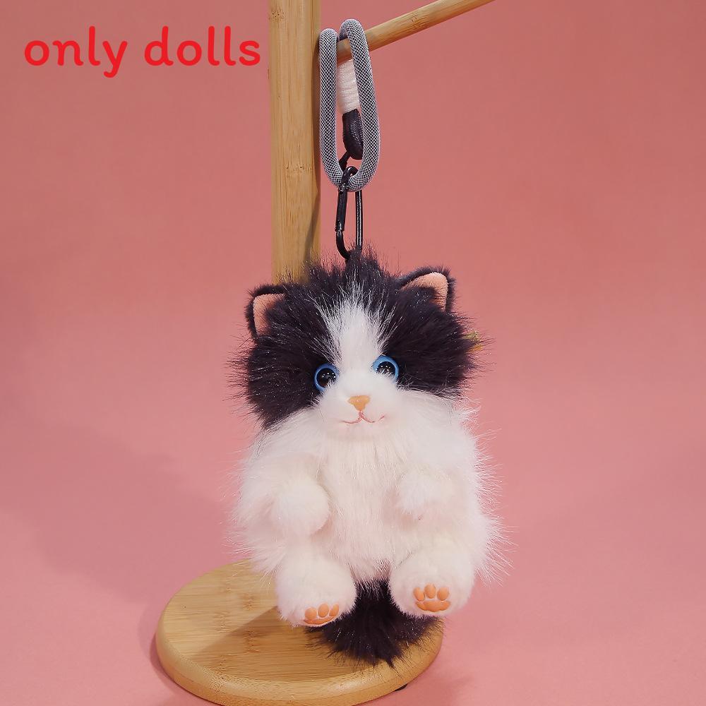 Plush Cat Keychain With Soft Short Pile Cotton For Gift And Decoration