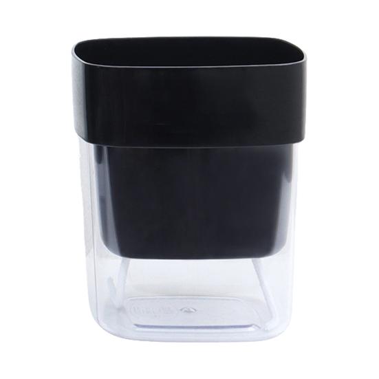 Savaime laistantis gėlių vazonas su medvilnės virvele, matomu vandens lygio langeliu, apatinio laistymo vazonas, automatinio laistymo vazonas