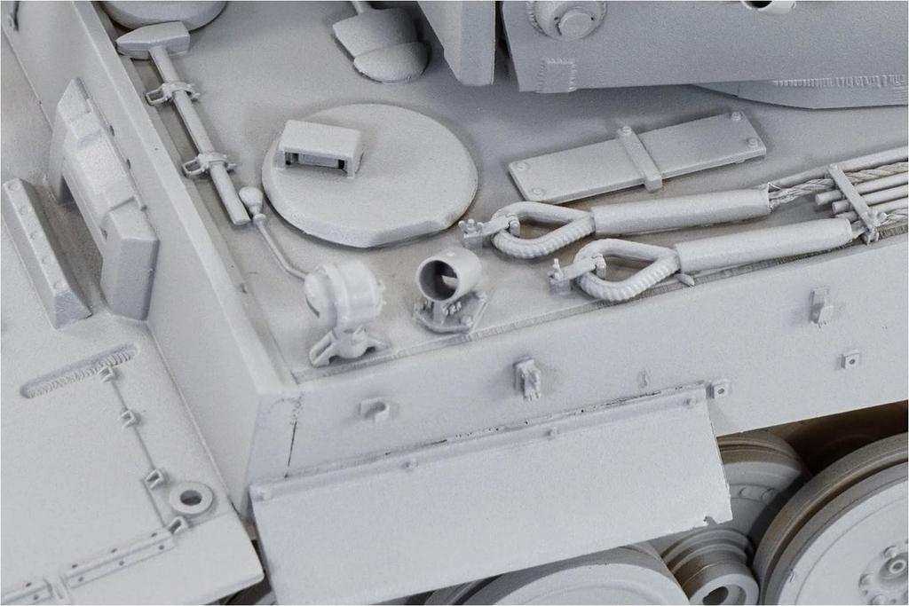 BSK Model 1/35 Smoke Discharger and S-Mine Launcher Set for German Tiger I Heavy Tank, Plastic Model Parts BSKD35005