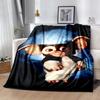 Gremlins Flannel Blanket Soft Warm All-Season Throw, Design for Camping, Car Travel, Hiking Sofa, Bed, Office Perfect Gift for Parties