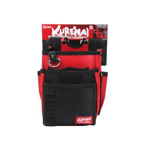 SK11 Red waist bag 3 tiers SKC2-4RD