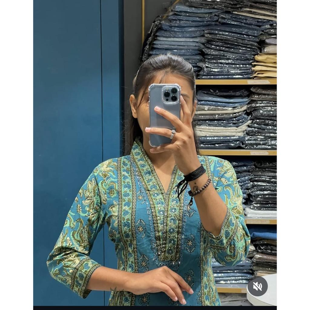 Indian Designer Anarkali Salwar Kameez Kurti Set Women Bollywood Party Wear VSO-1719 C