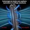 Lisseur et Boucleur 2-en-1 - WENZYLIQUOX - 24mm - 5 Températures - Technologie d'Ions - Arrêt Automatique
