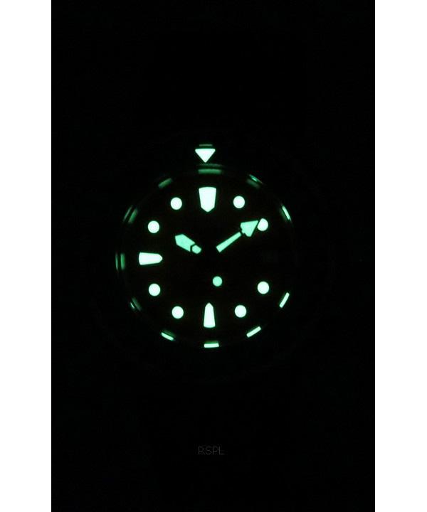 RATIO FreeDiver Helium Safe Zafiro Cuarzo Esfera naranja 1038EF102V-ORG Reloj 1000M para hombre