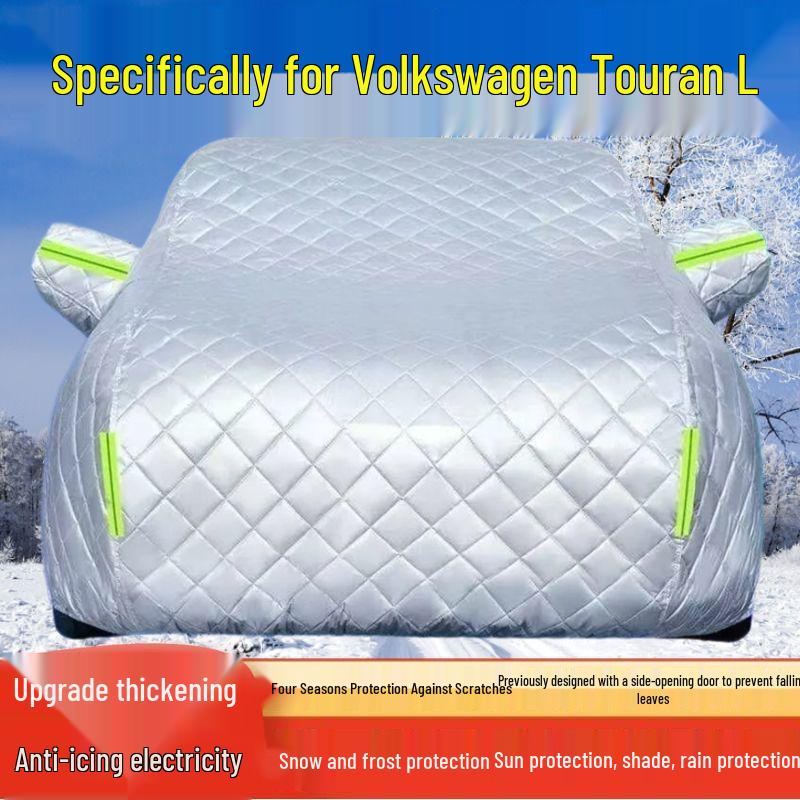 Volkswagen Touran L Car Cover: Sun, Rain, Snow, Frost, Hail Protection with Heat Insulation. Volkswagen Touran L