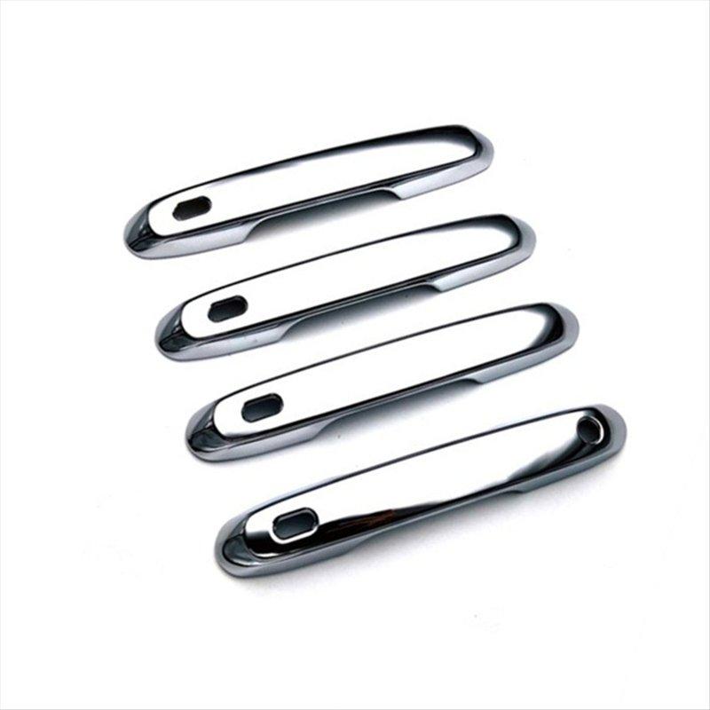 DT08 For Toyota Grand Highlander 2024 LHD Car Exterior Door Handle Cover Trim Accessories Silver