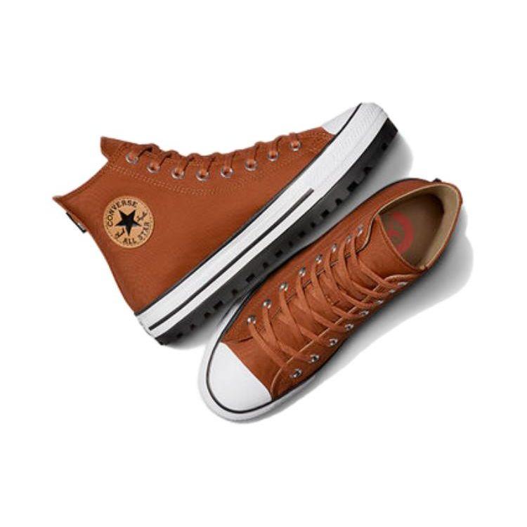 Converse Chuck Taylor All Star City Trek Ευέλικτα Άνετα Ψηλά Αθλητικά Παπούτσια από Καμβά Unisex Αθλητικά Παπούτσια Χρυσανθεμί-Καφέ A05581C