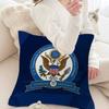 S-Seal of The P-President 45*45cm Cushion Cover Pillow Cover Decor Pillowcase Home Pillowcase for Couch Pillow