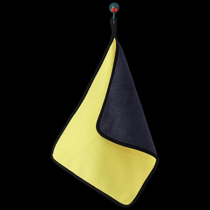 Shuoji Double-Sided Coral Fleece Car Towel