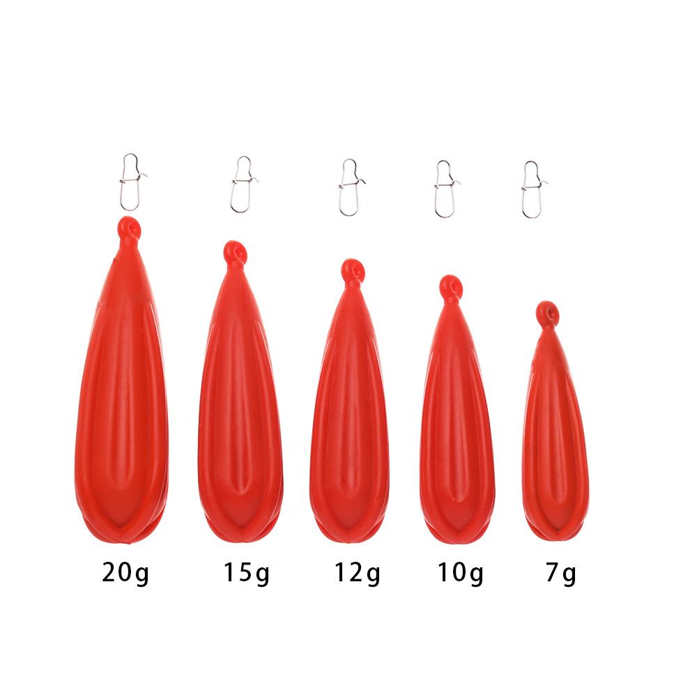 Specially Designed Fishing Practice Plug Baitcasting Rubber Fishing accessories Kids Casting Plug