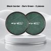 Car Leather Alloy Coaster For Kia GTLine RIO K2 K3 K4 K5 k8 Sportege Picanto Optima Soul Ceed Water Cup Holder Pad Non-slip Mat rnqt40