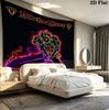 Arazzo da Parete Black Clover Appeso Estetico alla Parete Coperta in Tessuto Stampato Arazzi Decorativi per Camera da Letto Soggiorno Decorazione per la Casa
