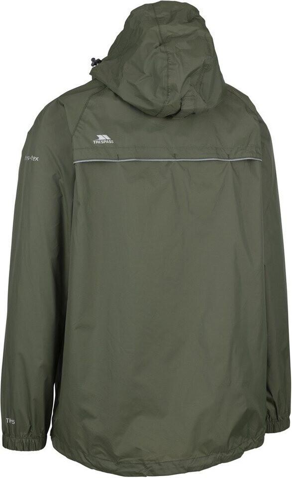 Jacket Trespass Qikpac X TP4773 Rain Jacket Moss Green