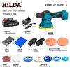 HILDA 21V 6-Zoll Lithium-Akku Poliermaschine für Autoaufbereitung und Wachsen