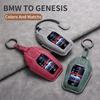 Suede Leather Car Smart Key Case Fob Cover Shell For BMW 3 5 7 Series G11 G12 G30 G31 G32 i8 I12 I15 G01 X3 G02 X4 G05 X5 G07 X7 WC5