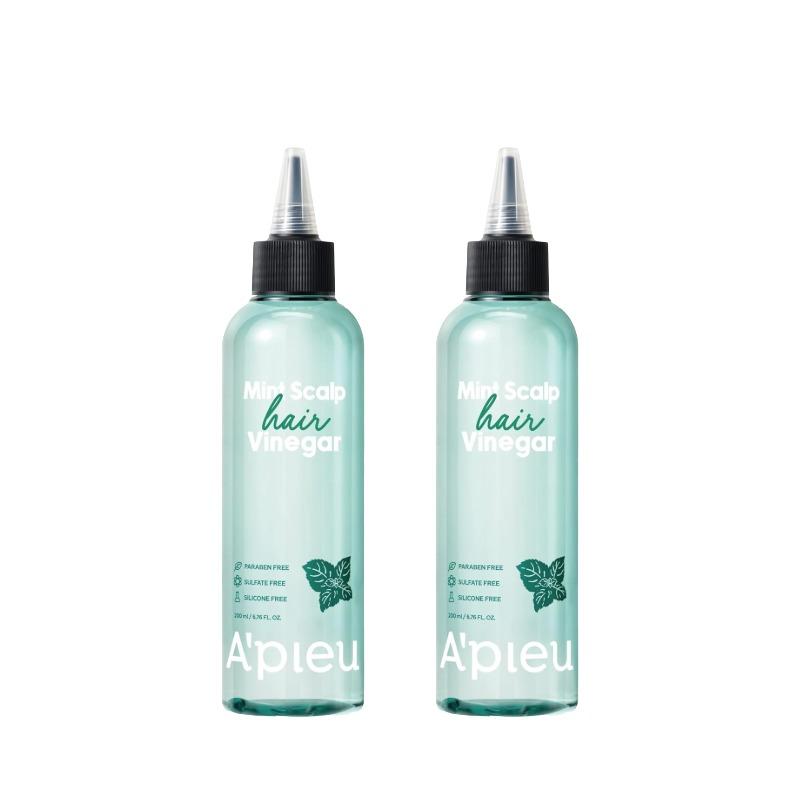 Mint Scalp Hair Vinegar 200ml x 2ea | Hard Water Detox & Instant Cooling Relief
