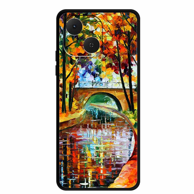 Phone Cover For Tecno Spark 40C Cases Silicone Bumper Lovely Soft TPU Coque for Spark 40 C Funda Tecno Pop 10 Pro Protector Case