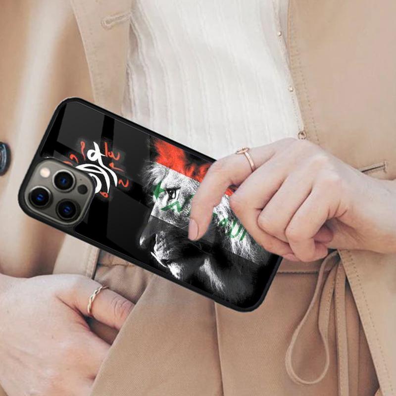 Nation Iraq Flag Magnetic Phone Case For APPLE iPhone 17 Air 16 14 13 12 Pro Max 15 Plus Wireless Charge With MagSafe Cover