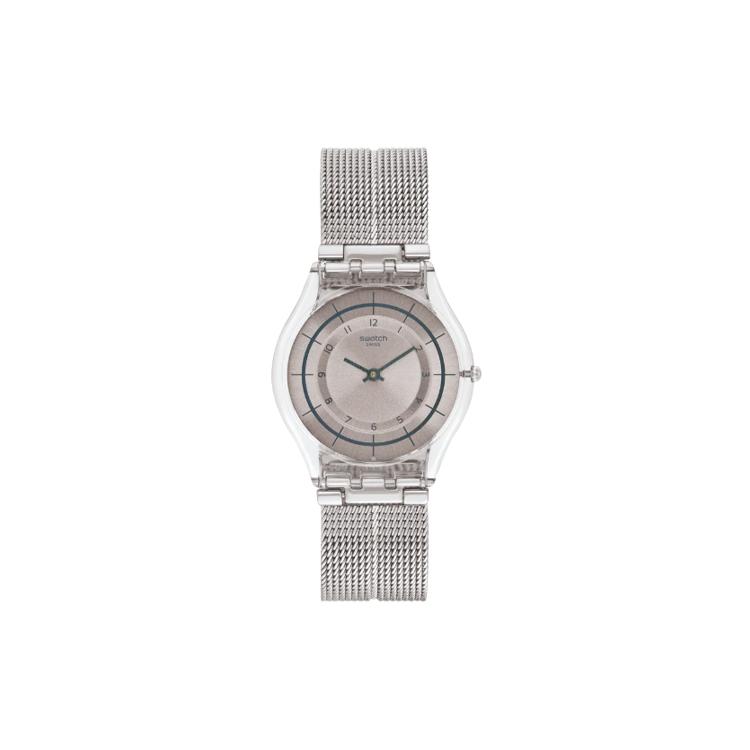 SWATCH Unisex 34mm Silver Watch SFE109M SFE109M Silver