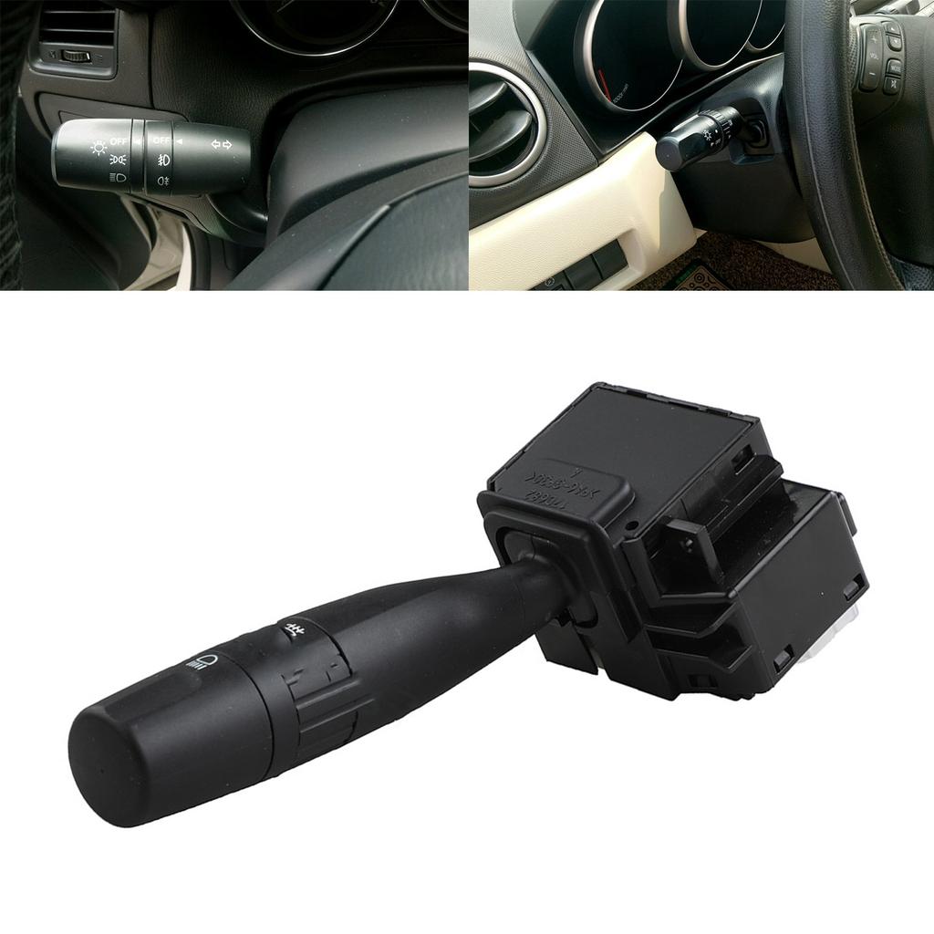 BBP3-66-122 Headlight Turn Signal and Fog Light Switch Replacement for Mazda 3 09-13 Auto Headlight Fog Light Switch