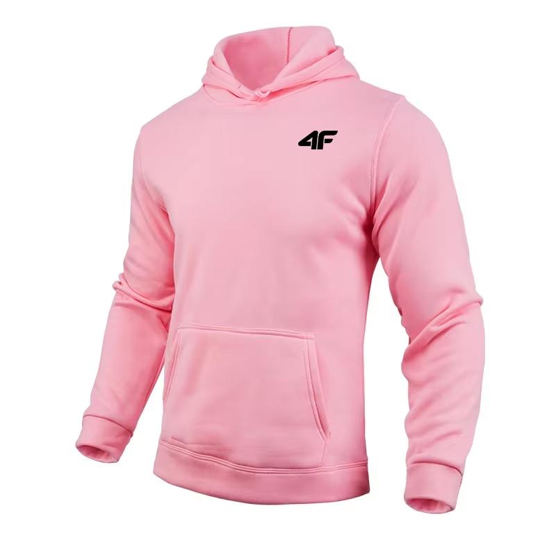 2025 New Men's 4F Letter Printed Hoodie High Quality Hoodie Long Sleeve Sweater Autumn/Winter Daily Casual Sports Hoodie