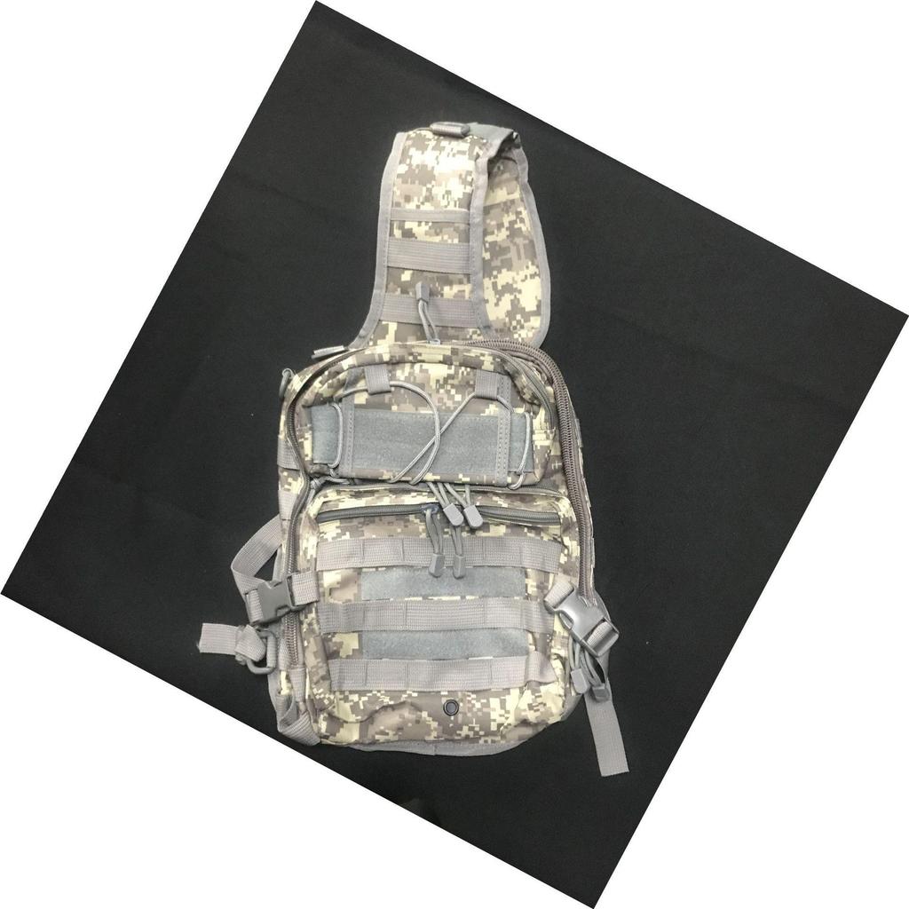 Wasserdichte taktische Satteltasche für Fotografie in Camouflage – extragroß, Oxford-Stoff, Outdoor-Umhängetasche für eine Schulter.