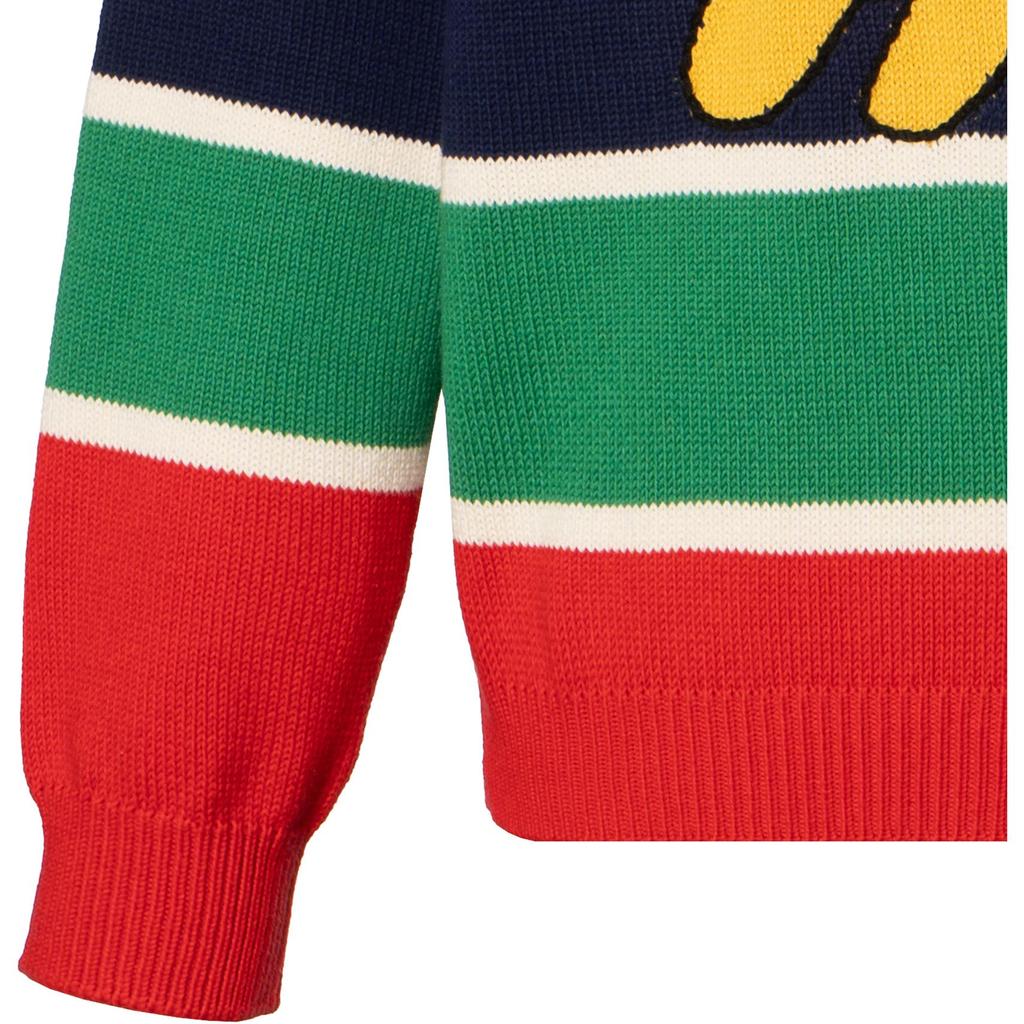 GUCCI Sweaters Men's Multicolor Crew Neck Moderate Straight Fit 736021-XKC2L-6072