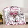 Happy 16Th Birthday Home Customize Your Name Blankets Comfortable Soft Lightweight Allseason Multipurpose Blanket For Picnics Sofas Offices Beds