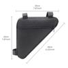 Waterproof Triangle Bike Bag - Front Frame Mount Cycling Storage Pouch for Phone/Tools, Lightweight & Durable Riding Accessory
