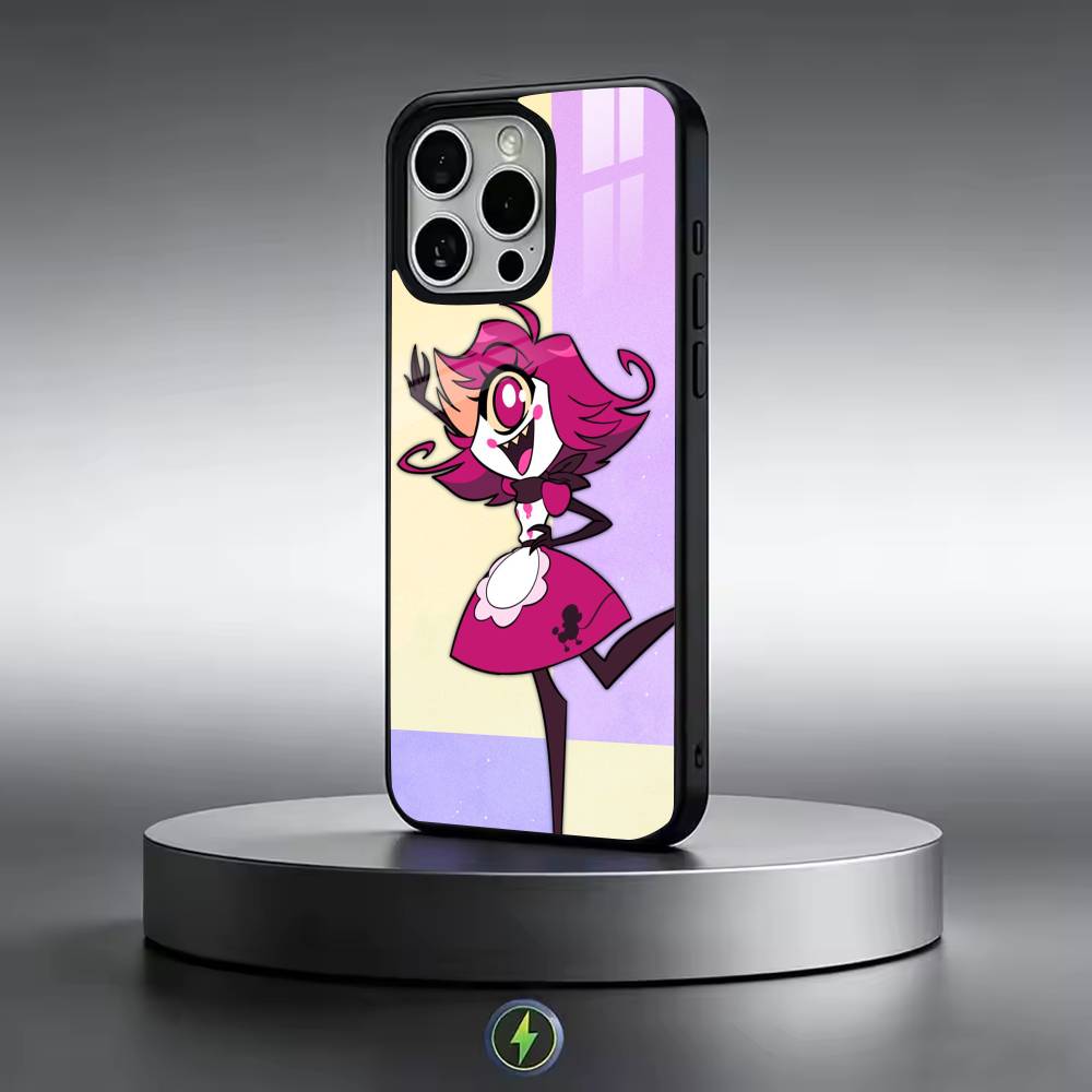 N-Niffty H-Hazbin H-Hotel Phone Case For iPhone17,16,15,14,13,12,11 Plus,Pro Magnetic with Magsafe Wireless Charging