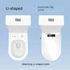 Smart Automatic Bidet Toilet Seat with Heating Function - Universal Fit for U-Shaped & D-Shaped Toilets